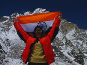 Tiranga On Mount Everest
