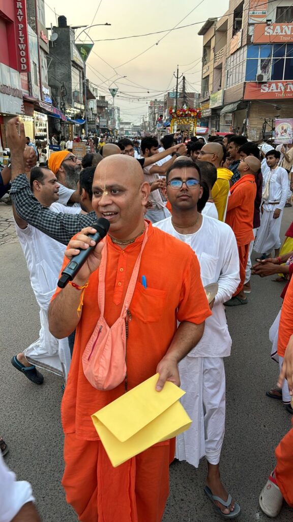 अलौकिक मंदिर। इस्कॉन फरीदाबाद