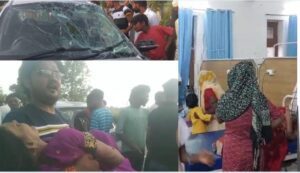 Pilibhit car-e riksha accident