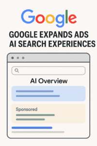 Google expands ad on ai search, to improve search experience