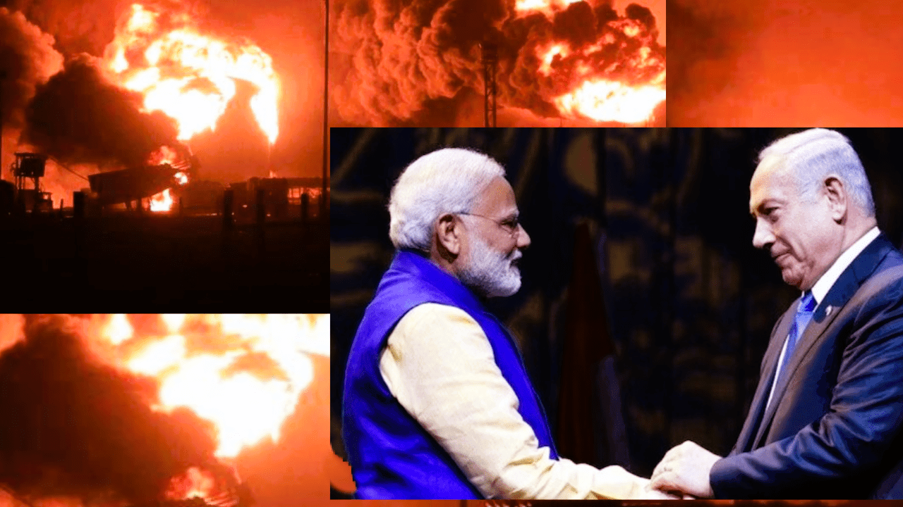 Israel Strikes On Yemen:यमन के बंदरगाह पर बमबारी