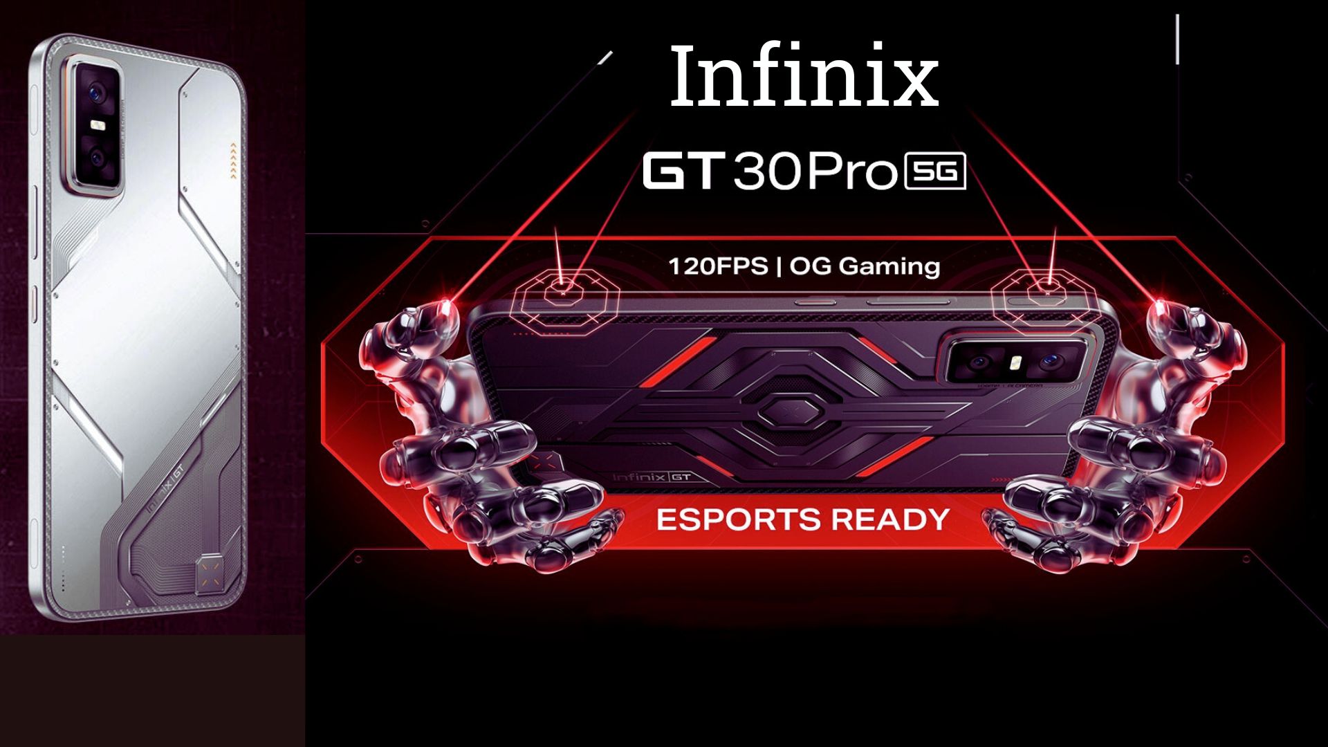 Infinix GT 30 Pro 5G latest gaming phone