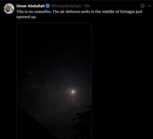 CM OMAR ABDULLAH ON INDIA-PAKISTAN CEASEFIRE