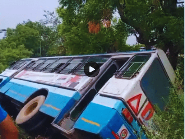 Palwal Me Palti Roadways Bus