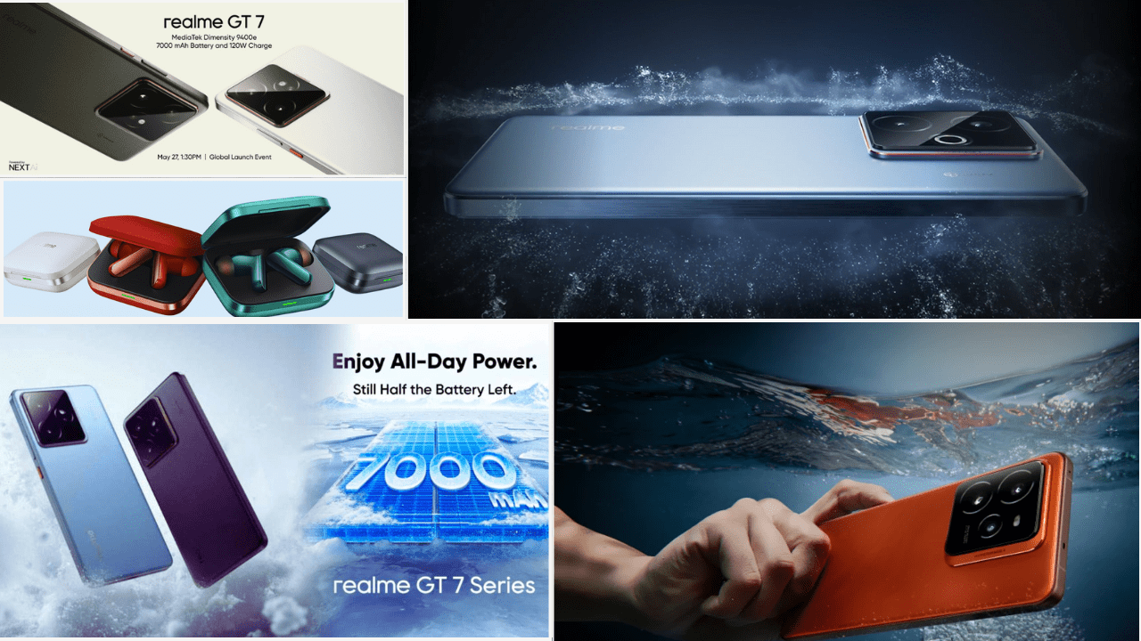 Realme GT 7 Series launching on 27 may 2025