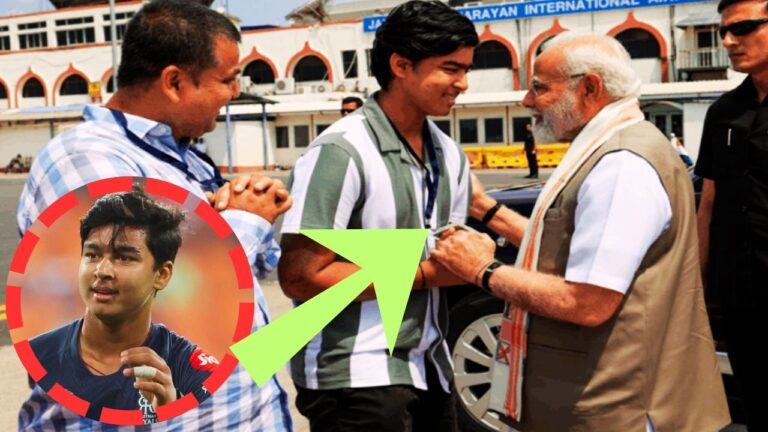 Vaibhav Suryavanshi Meets PM Modi