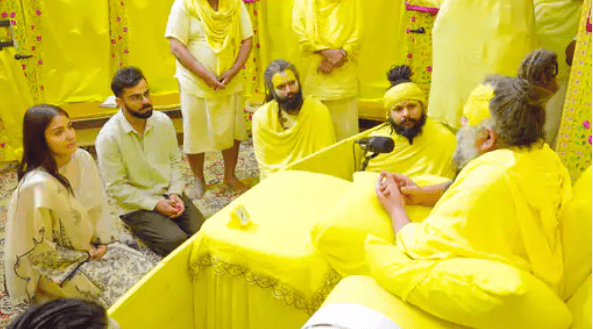 Virat Anushka Met Premanand Maharaj