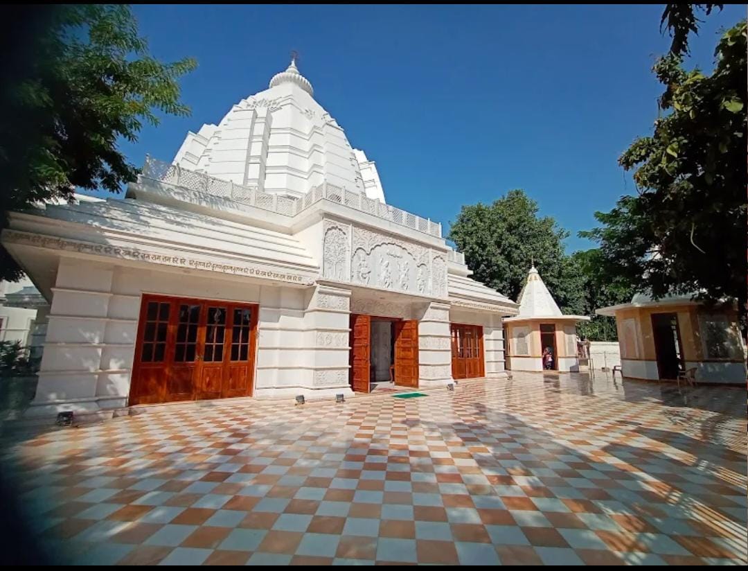 अलौकिक मंदिर। इस्कॉन फरीदाबाद