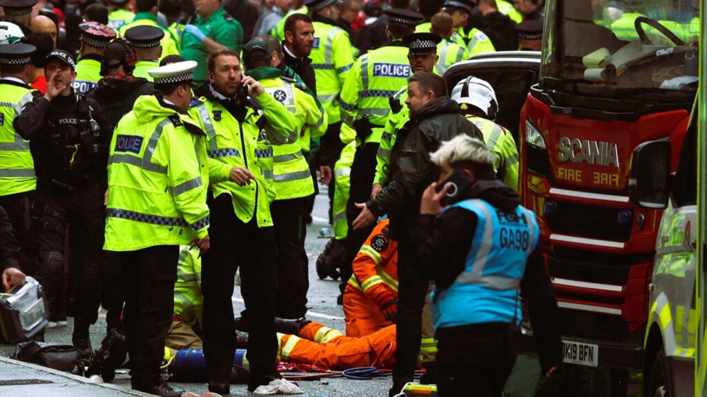 Liverpool football fans attacked