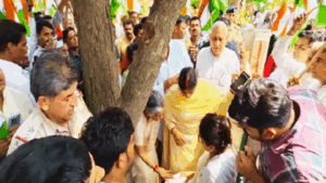 Kiran Choudhary Faints