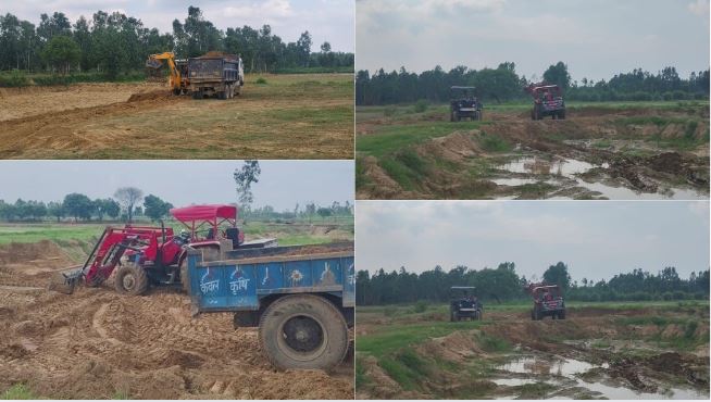 Sambhal Illegal Mining