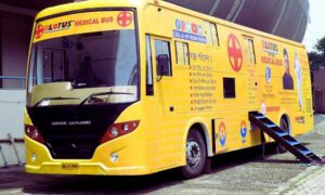 Faridabad Hospital On Wheel.
