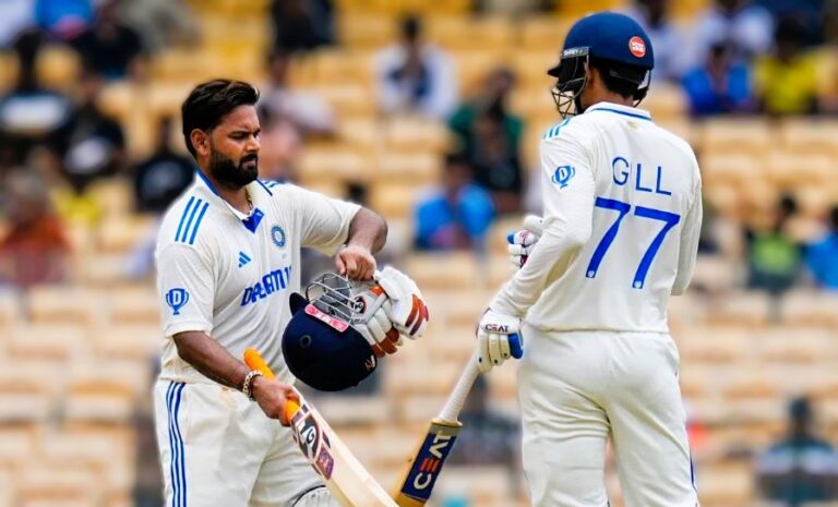 IND VS ENG Test Rishabh pant and Shubhman Gill