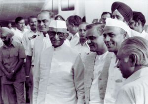 Morarji Ranchhodji Desai.