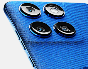 Motorola Edge 60 blue design