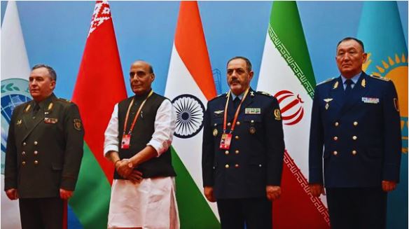 Rajnath Singh In SCO China.