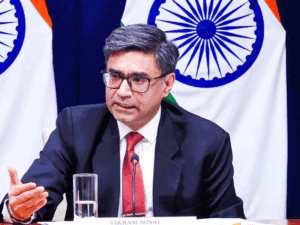Foreign Secretary Vikram Misri on Modi-Trump Phone Call