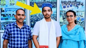 NEET-UG 2025 Himachal Topper Aarav Thakur