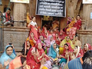 Banke Bihari- कॉरिडोर का विरोध जारी