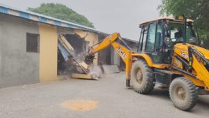 Sambhal Bulldozer Action