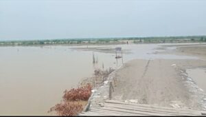 Sharda River Pontoon Bridge