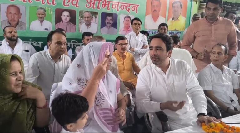 Baghpat Stadium Politics- खेकड़ा बागपत दौरे में जयंत चौधरी ने मिनी स्टेडियम का उद्घाटन किया