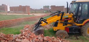  SP Leader Illegal Plotting, Jarai Road Demolition, 