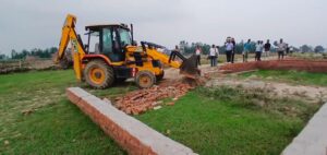  SP Leader Illegal Plotting, Jarai Road Demolition, 