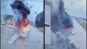 Ukraine hits Russia by drones