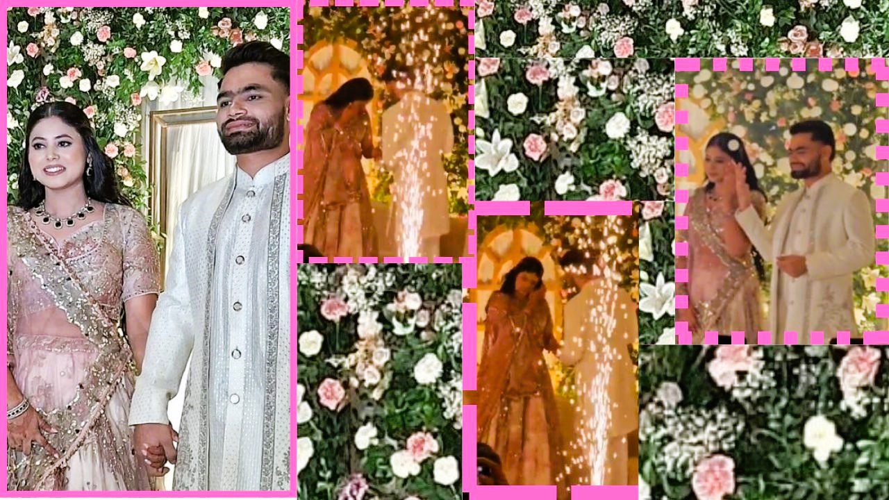 Rinku Singh-Priya Saroj: Priya Saroj started crying after holding Rinku Singh's hand during engagement!