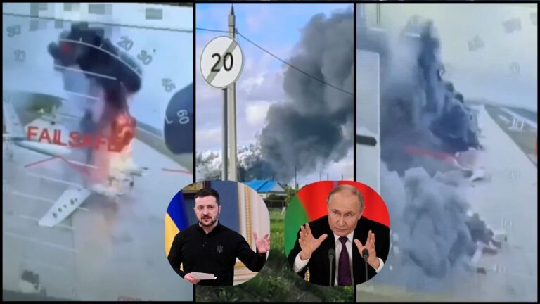 Ukraine Targets Russia by drones