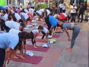 Malaika Arora Yoga In Gurugram.