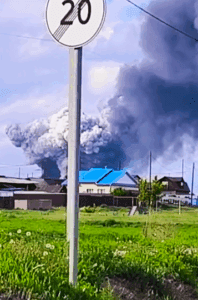 Ukraine targets russia with drones and damages jets and roads