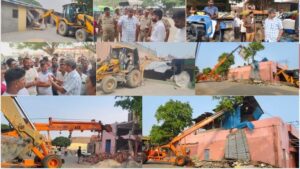Sambhal Bulldozer Action