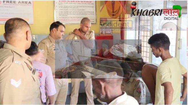 Road accident bulandshar-सड़क हादसे में बाप-बेटे की मौत