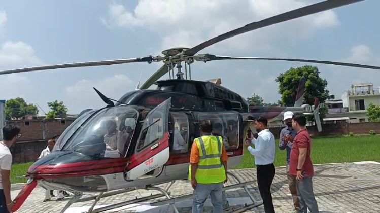 Kanwar Yatra Flower Shower