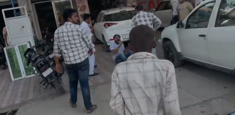 BJP leader viral video -मुरादाबाद