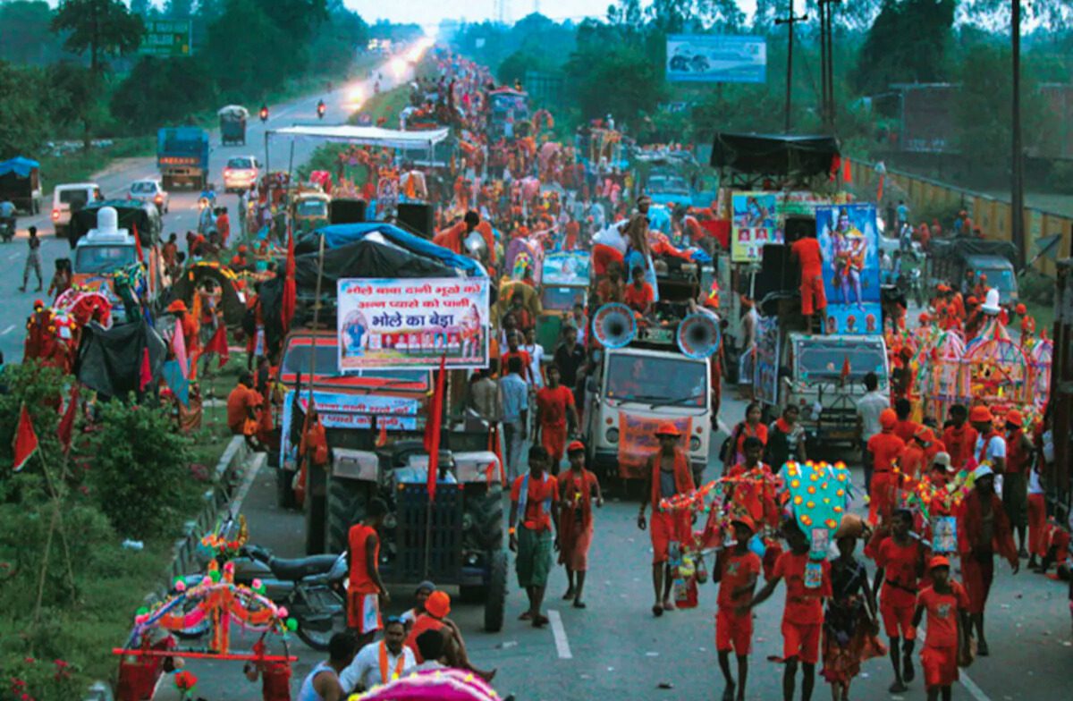 Kanwar Yatra Closing Prepration.