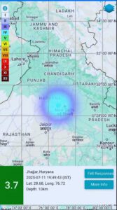 Second Earthquake In Haryana.