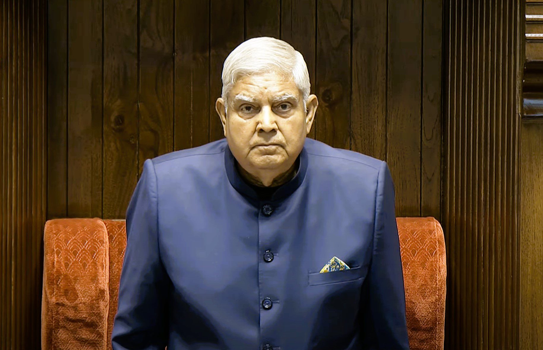 Vice President Jagdeep Dhankhar resigned