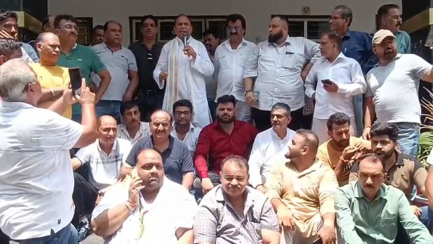 Saharanpur Vyapariyon Ka Hungama.