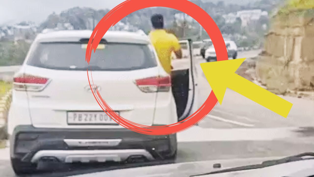 Himachal Tourist's Stunt