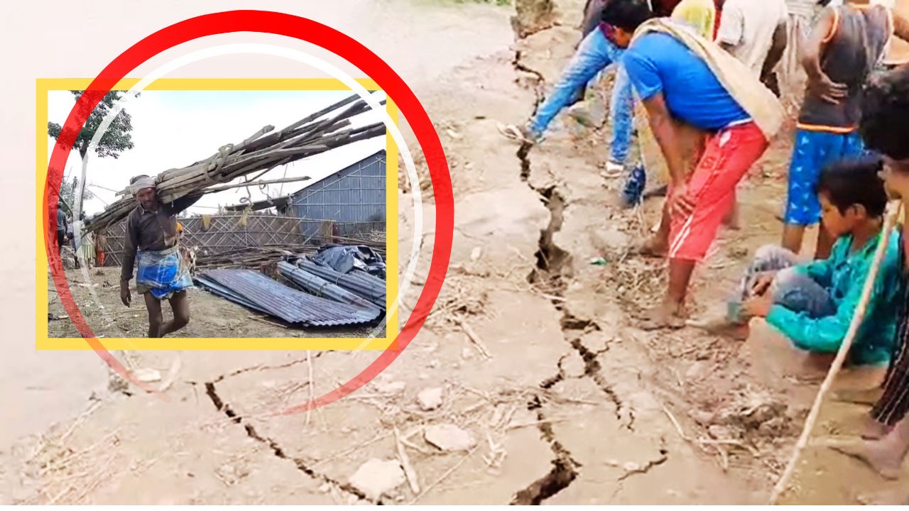 Bihar Flood 2025 : कोसी नदी के कटाव से सहरसा में पलायन - जिम्मेदारी से भागते अफसर - सरकार कहां?