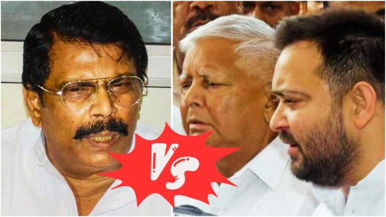 Bihar Politics : बाहुबली आनंद मोहन के निशाने पर लालू-तेजस्वी यादव - खूब सुनाया