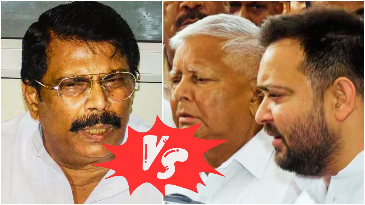 Bihar Politics : बाहुबली आनंद मोहन के निशाने पर लालू-तेजस्वी यादव - खूब सुनाया