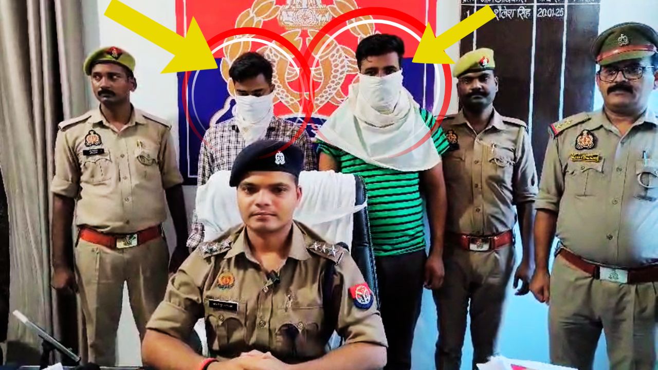 Mau firing incident exposed Two vicious accused of Niyamupur extortion and firing arrested