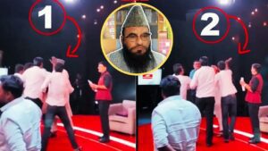 Dimple Yadav Controversy SP protest on the streets in Mau and Sambhal against Maulana Sajid Rashidi