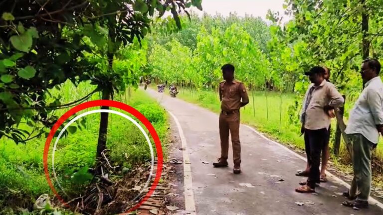 Saharanpur murder case A young man who went out for a morning walk in Barsi village was shot dead