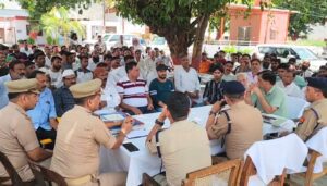 Moharram-संभल में मोहर्रम पर ASP की बैठक और 10 फुट की गाइडलाइन