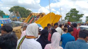 बलरामपुर Moharram Mela: करबला से अलम तक जाम ही जाम